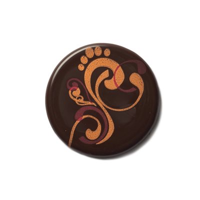 SEAHORSE DISK DARK CHOC, 440PCS