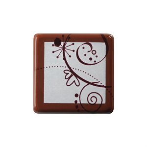 WHIMSY PLAQ DARK CHOCOLATE, 440PCS