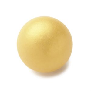 BALLS WHITE CHOC COATED GOLD Ø 2,6 CM