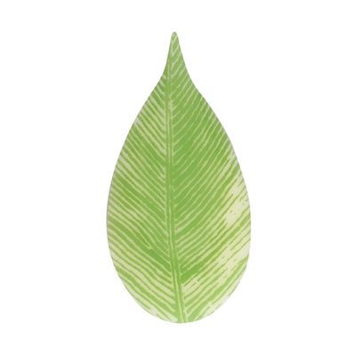 PAINTED LEAF, WHITE CHOC, 1.38x2.68"", 132 PC