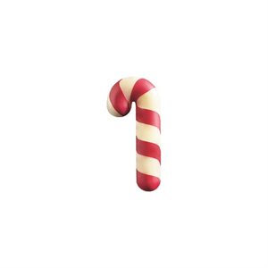 CANDY CANE, WHITE CHOC, 0.7 IN X 1.4 IN, 300 PCS 