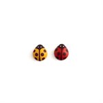 LADY BUGS DUO, WHITE CHOCOLATE, 2.1X1.9CM, 17OPC