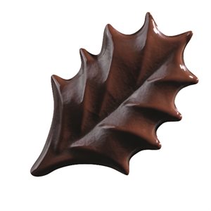 Big holy leaves dark choc 5.1x3.45 cm