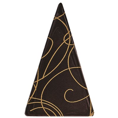 TRIANONS DARK CHOC ARABESQUES 3.3X5.5 CM