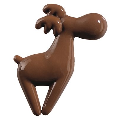 Reindeers milk choc Rudolph 6.1x5.2 cm