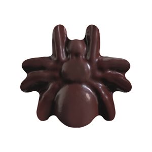 Spider dark choc Aragog 3.1x2.9 cm