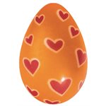 Half-shells white choc Traditionnels 4 designs 2.3x3.4 cm