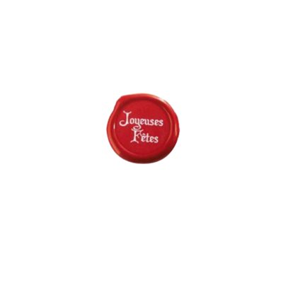 WAX SEAL COMPOUND JOYEUSES FETES DIAM. 3.5 CM