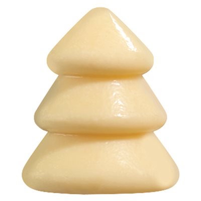 Christmas tress White choc 3x2.5 cm