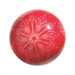 Balls white choc Rose de Noël 2 designs ø 3 cm