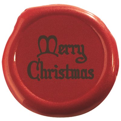 Wax seals compound Merry Christmas Ø 3.5 cm