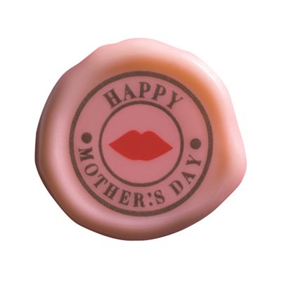 Wax seals coumpound Happy mother's day Ø 3.5 cm