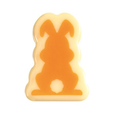 Rabbits white choc Le trio 3 designs