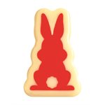 Rabbits white choc Le trio 3 designs