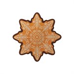 BISCUITÉS DECORATIONS GRANDS FLOCONS 3 DESIGNS