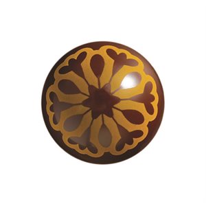 BALLS DARK CHOC MOKA 3 DESIGNS Ø 3 CM
