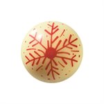 BALLS WHITE CHOC OSLO 3 DESIGNS Ø 3 CM