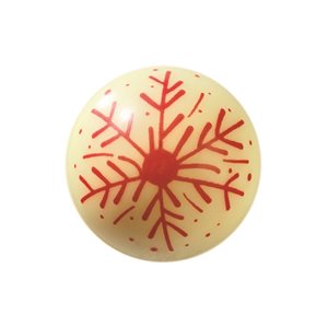BALLS WHITE CHOC OSLO 3 DESIGNS Ø 3 CM
