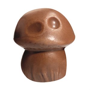 PORCINI MILK CHOC 3D 3.36X2.65 CM