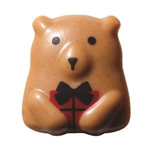 TEDDY BEARS CHOC BC CADEAUX 2 DESIGNS 2.9X2.6 CM