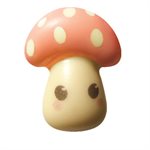 MUSHROOMS WHITE CHOC CHOUPIS 9 DESIGNS 2.9X2.3 CM