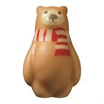 BEARS WHITE CHOC FRILEUX 2 DESIGNS 3.8X2.4 CM