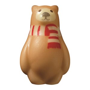 BEARS WHITE CHOC FRILEUX 2 DESIGNS 3.8X2.4 CM