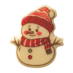 DECORATIONS WHITE CHOC TRIO DE NOËL 3 DESIGNS