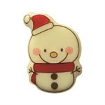 WHITE CHOC DECORS PERSONNAGES HIVERNAUX 5 DESIGNS