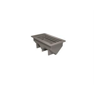 SILICONE MOULD BÛCHE CHALET FOR 1 PIÈCE 17.2X8.6 CM H 7.4 CM
