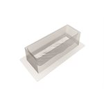 YULE LOG MOULDS PLISSÉE FOR 30 PIECES 23.2X7.3 CM H.7.6 CM