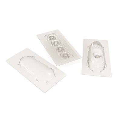 MOULDS BOLIDE FOR 6 PIECES 20.4X9.2 CM P.7 CM