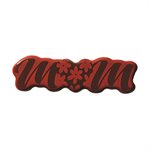 DECORATIONS DARK CHOC MOM 5.1X1.6 CM