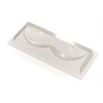 MOULDS MOUSTACHE FOR 12 PIECES 19X6 CM H.2 CM