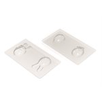 MOULDS PILOTES DE PÂQUES FOR 6 PIECES 2 DESIGNS