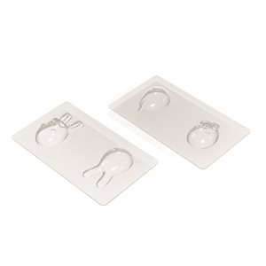 MOULDS PILOTES DE PÂQUES FOR 6 PIECES 2 DESIGNS