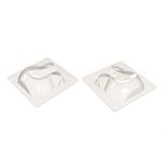 MOULDS POULE COCORIQUETTE FOR 6 PCES 12X11.55 CM H.3.76 CM