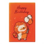 RECTANGLES COMPOUND HAPPY BIRTHDAY 5 DESIGNS 6X4 CM