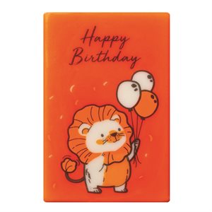 RECTANGLES COMPOUND HAPPY BIRTHDAY 5 DESIGNS 6X4 CM