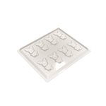 MOULDS FOR MARSHMALLOW RUDOLPHE FOR 80 PIECES 8.5X5.2 CM