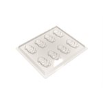 MOULDS FOR MARSHMALLOW SANTA FOR 80 PIECES 8X4.7 CM P.1.74 CM