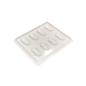MOULDS FOR MARSHMALLOW SANTA FOR 80 PIECES 8X4.7 CM P.1.74 CM