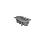 SILICONE MOULD BÛCHE TORSADE FOR 1 PIÈCE 19.3X9.2 CM SILICONE MOULD BÛCHE TORSADE FOR 1 PIÈCE 19.3X9.2 CM