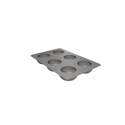 SILICONE MOULD CONCENTRIQUE FOR 6 PIÈCES Ø 7 CM H 3.2 CM