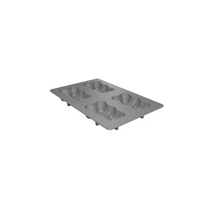 SILICONE MOULD OURSON FOR 4 PIÈCES 10.5X6.4CM H 3.1CM
