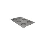 SILICONE MOULD PALET FOR 6 PIÈCES Ø 6.5 CM H 3 CM