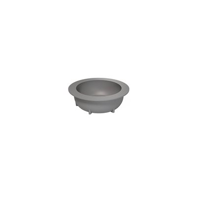 SILICONE MOULD CONCENTRIQUE FOR 1 PIÈCE Ø 14.1 CM H 5.2 CM