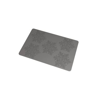 SILICONE MAT FLOCON ARCTIQUE FOR 5 IMPRINTS Ø 10.1CM