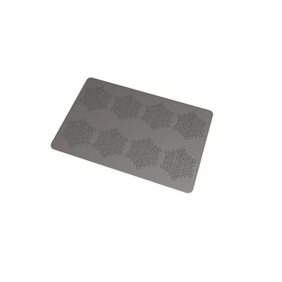 SILICONE MAT FLOCON POLAIRE FOR 8 IMPRINTS Ø 7.2 CM