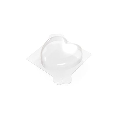 MOULDS FOR ENTREMETS COEUR FOR 30 PCES 14 CM H.3.5CM TEARABLES